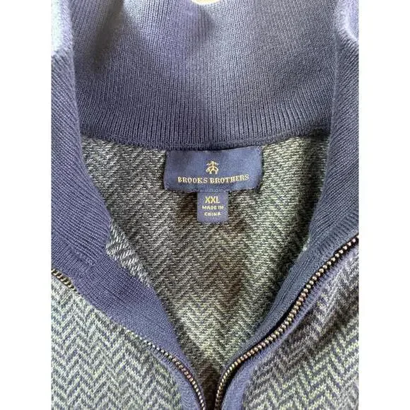 Brooks Brothers Men's XXL Half-Zip Sweater - Picture 6 of 7